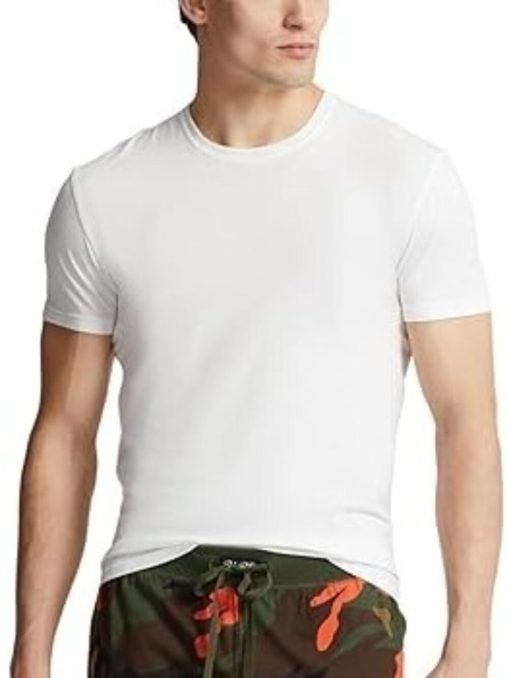 Polo Ralph Lauren Men's 4D Flex Cooling Ventilation Cotton Modal Crew Undershir